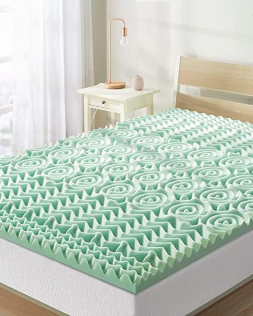 Foam Mattress Topper with Calming Aloe Infusion
