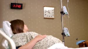 augmentation of labor: woman receiving IV oxytocin