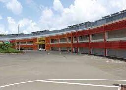 Exterior view of Owen King EU Hospital building