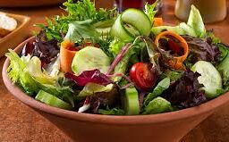 Fresh and wholesome: A bowl of nutrient-packed salad for a nourishing endometriosis diet.