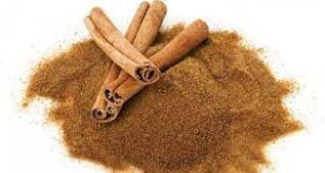 Cinnamon sticks and powder, a natural remedy for diabetes and wounds