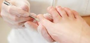  foot care routine illustration