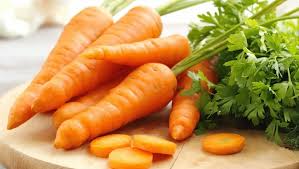 Fresh Carrots on Counter - Enhance Your Vision Health with Nutrient-Rich Carrots