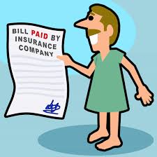 Image of a man holding a hospital bill