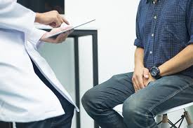 Man at a Doctor's Visit