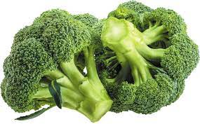 Broccoli florets, fiber-rich and energizing