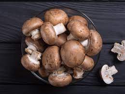 Mushrooms, a natural source of B vitamins, vital for converting food to energy and overall vitality.