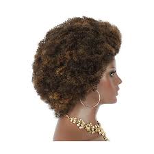 A woman wearing a wig, showcasing a solution for hair loss.