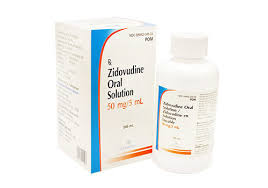 A prescription bottle of Zidovudine (AZT) tablets, an antiretroviral drug used to treat HIV/AIDS